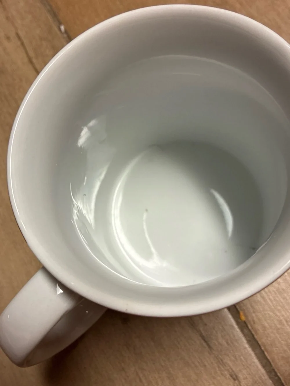 16 oz. “If you cant stand the heat” res and white mug